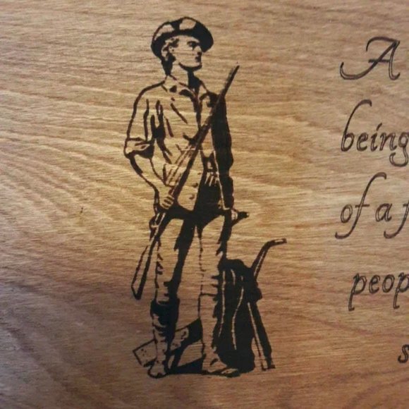 Patriotic Plaque 2nd Amendment - Picture 2 of 3